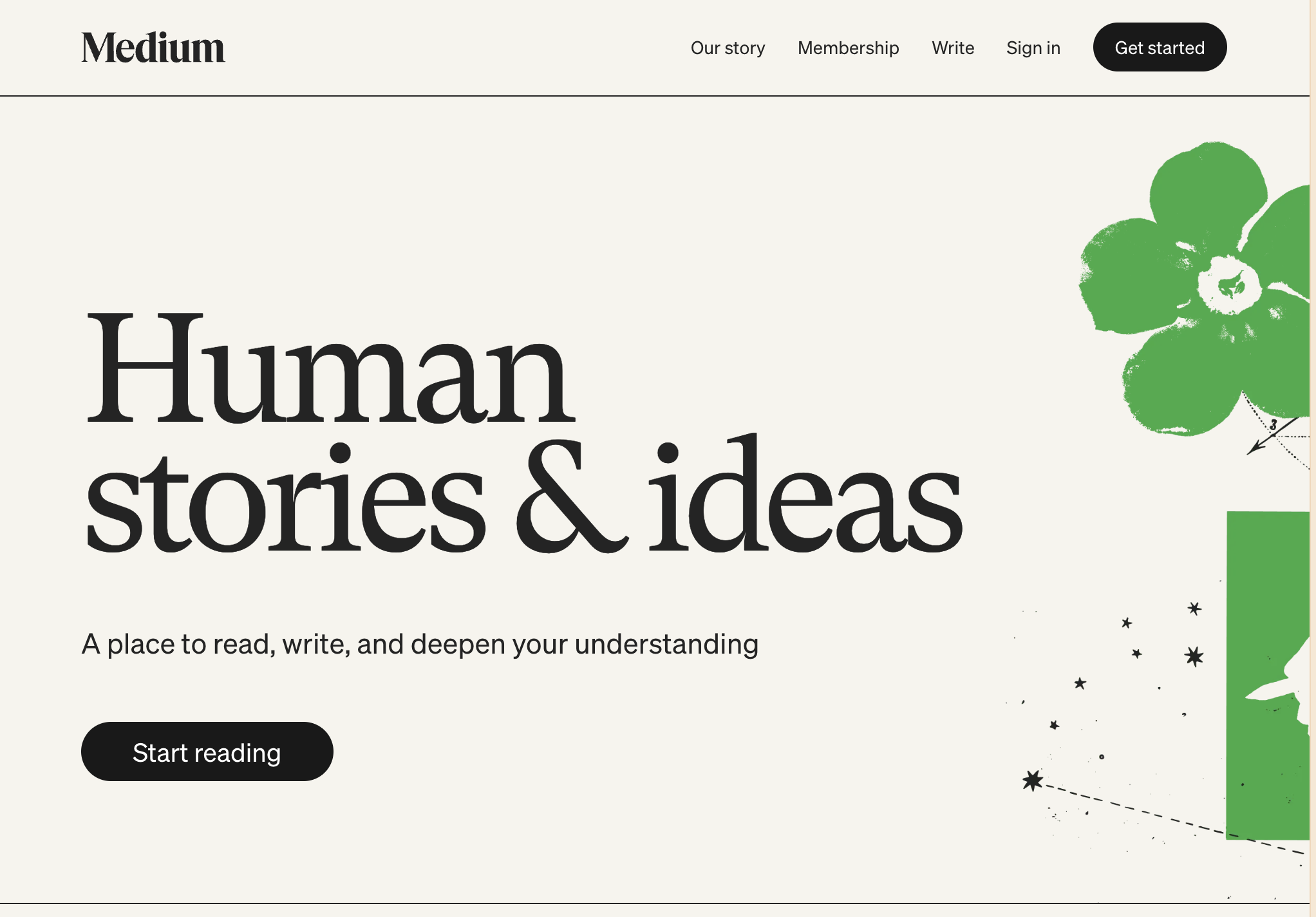 Screenshot of Blog Platform